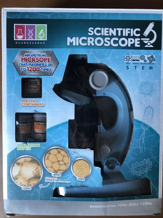 Продам детскую развивающую игрушку микроскоп