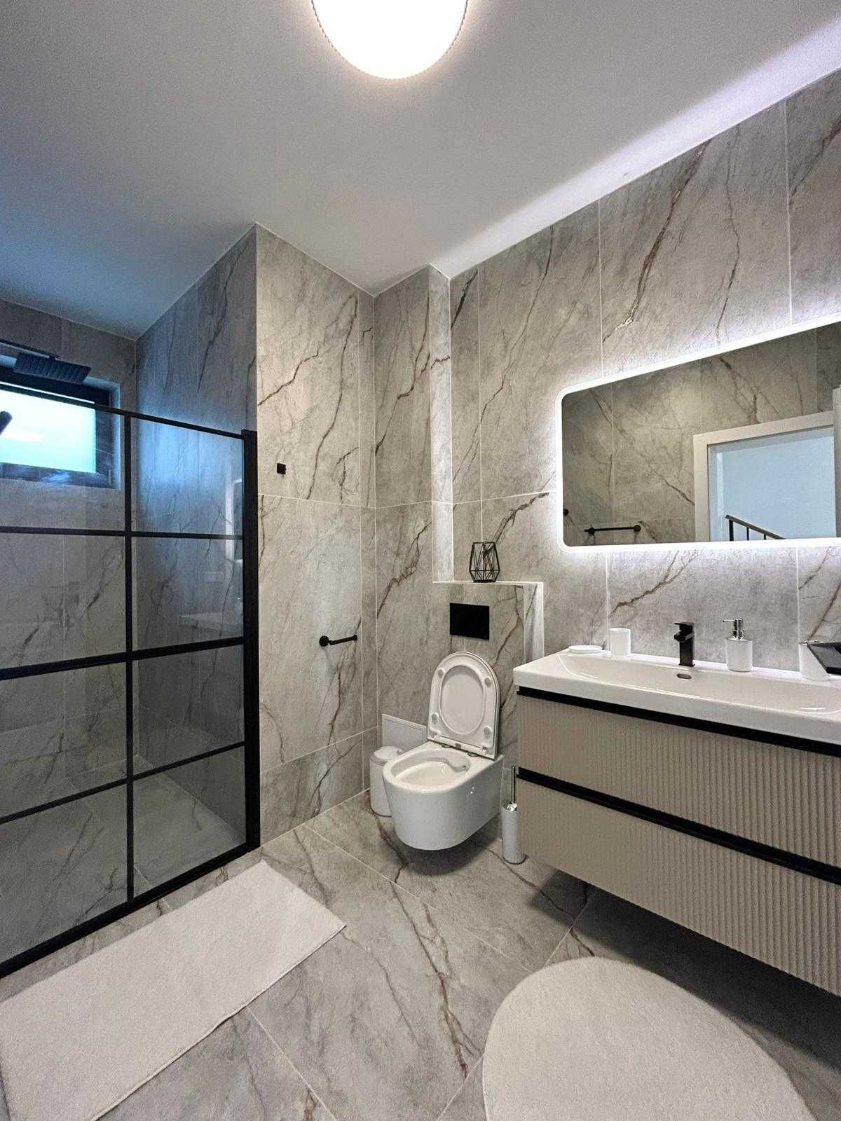 Casa de inchiriat NOUA - garaj, panouri, Popesti Valea Seaca Cluj