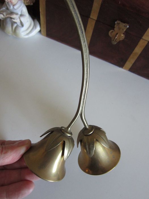 cadou rar Clopot Clopotel bronz masiv colectie Franta,UK,Scotia,German