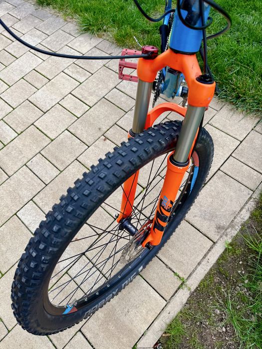 Bicicleta Cube Acid 18” M, 27,5er Manitou Aer, Deore SLX
