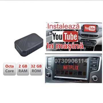 Modul Android pentru Carplay Youtube Netflix TV BMW VW