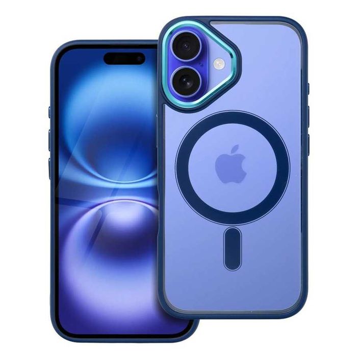 Husa MagSafe iPhone 16 . 16 Plus - Navy Blue