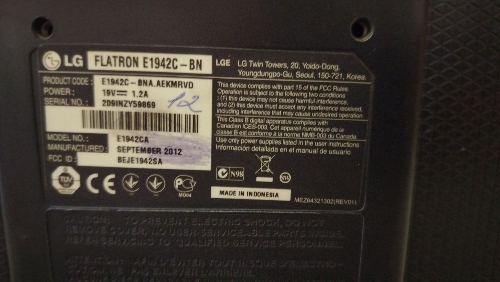 Lg Monitor sotiladi