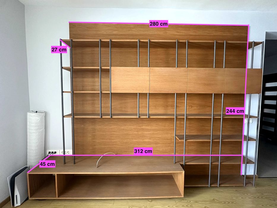 Vand mobila living/sufragerie