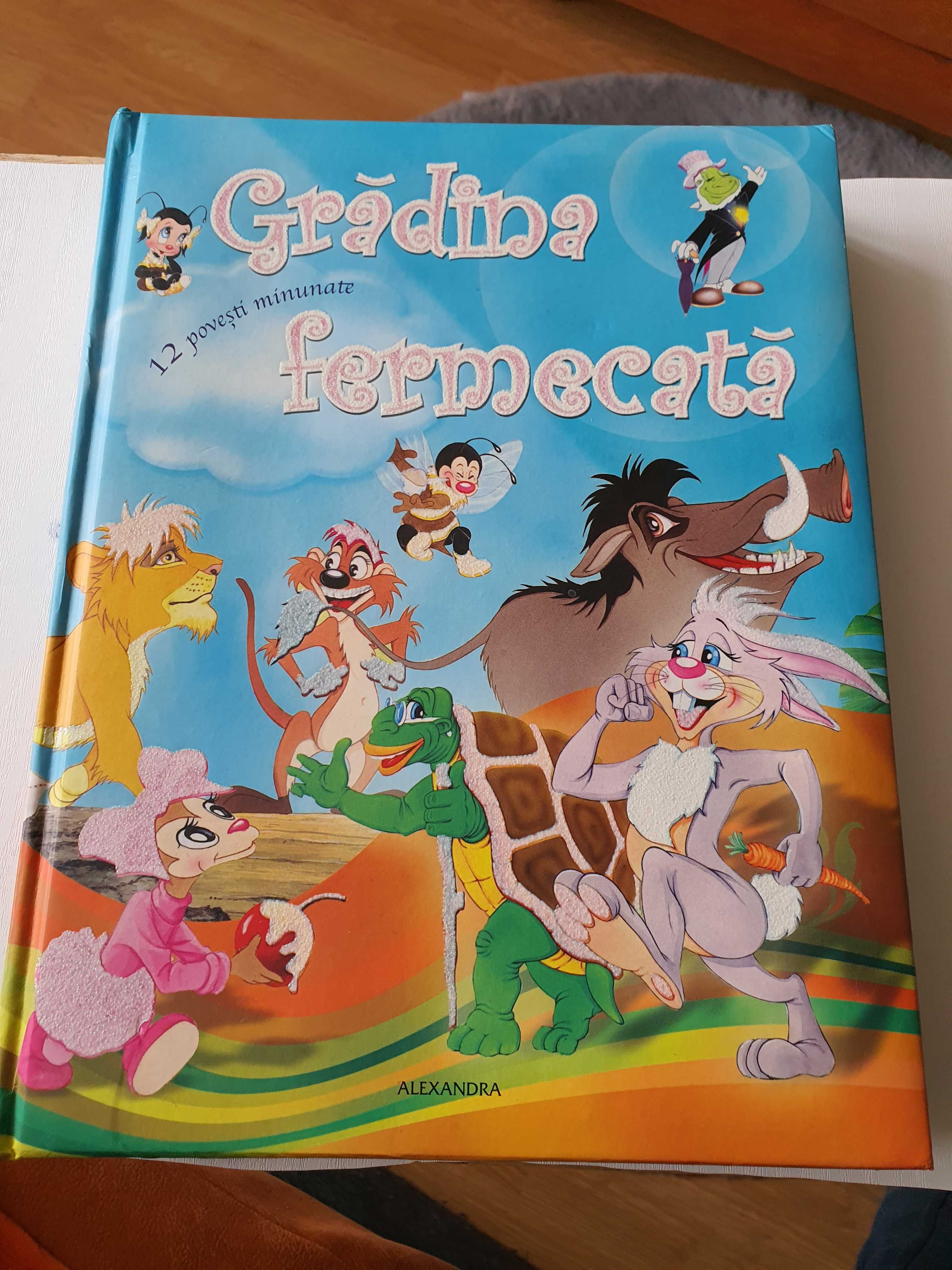 Carte de povesti Gradina fermecata cu 12 povesti minunate