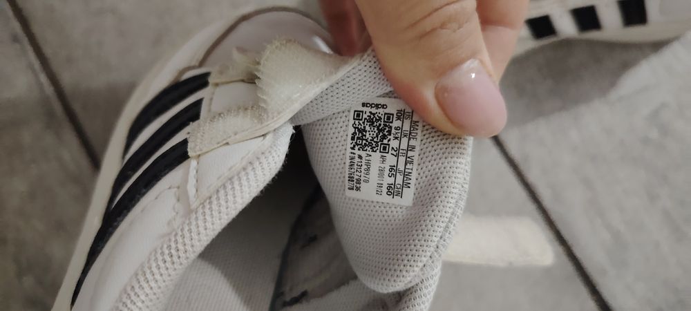 Adidasi Adidas nr 27 16.5 cm int