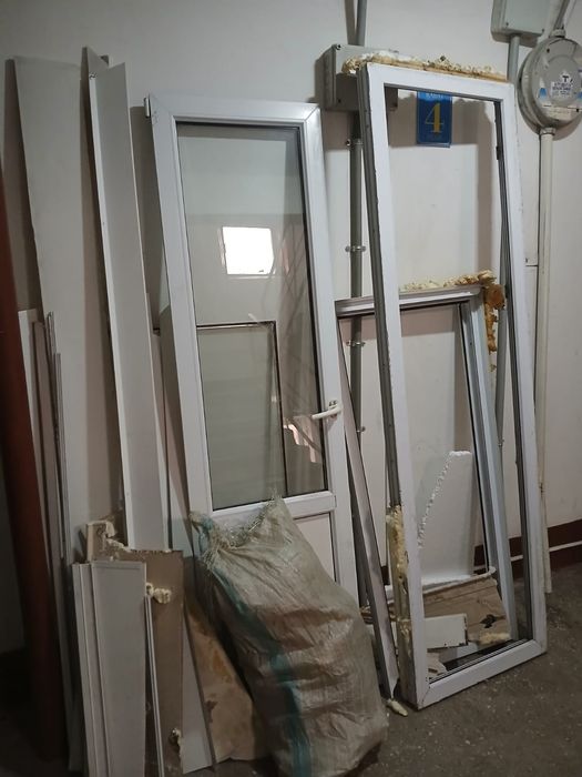 Балконный блок б/у