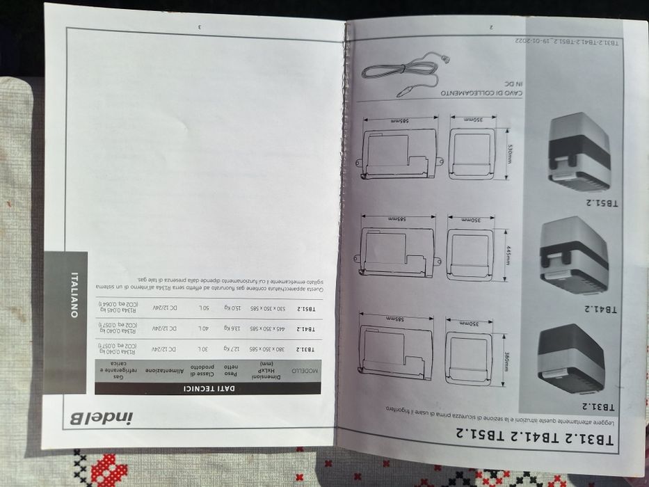 Vând frigider 12/24 V