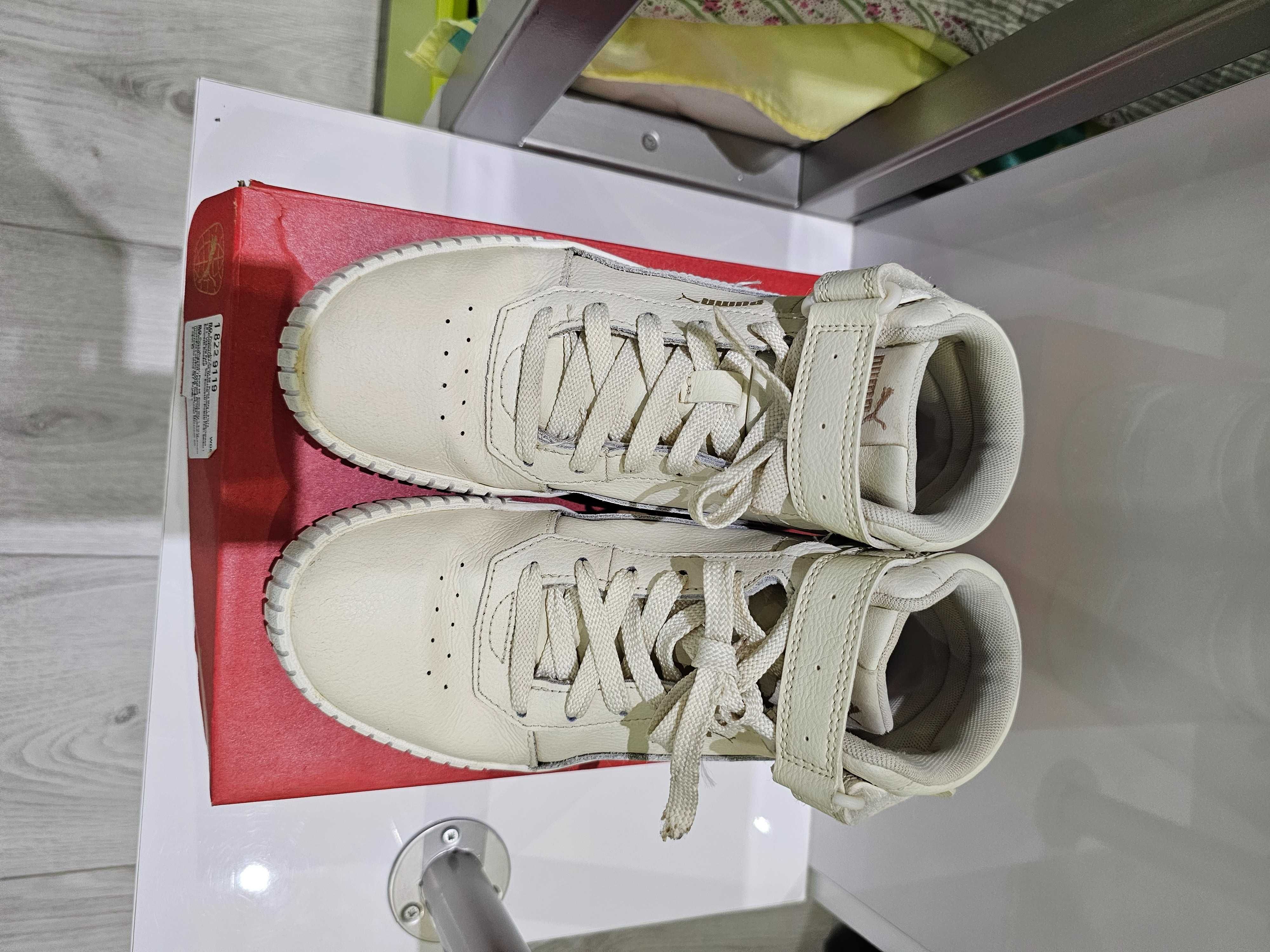 Детски ботуши 36 номер и PUMA 37 номер за момиче