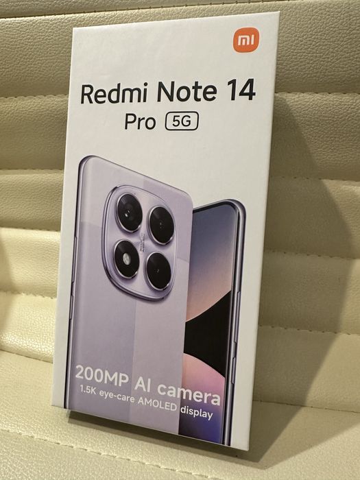 Xiaomi Redmi Note 14 Pro, 8GB RAM, 256GB, 5G, Lavender Purple