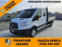 Ford New Transit Axa Dubla Doka 7locuri+Bena L=3.20m An2018/167900km/Leasing/Garantie pana la 3ani fara limita km