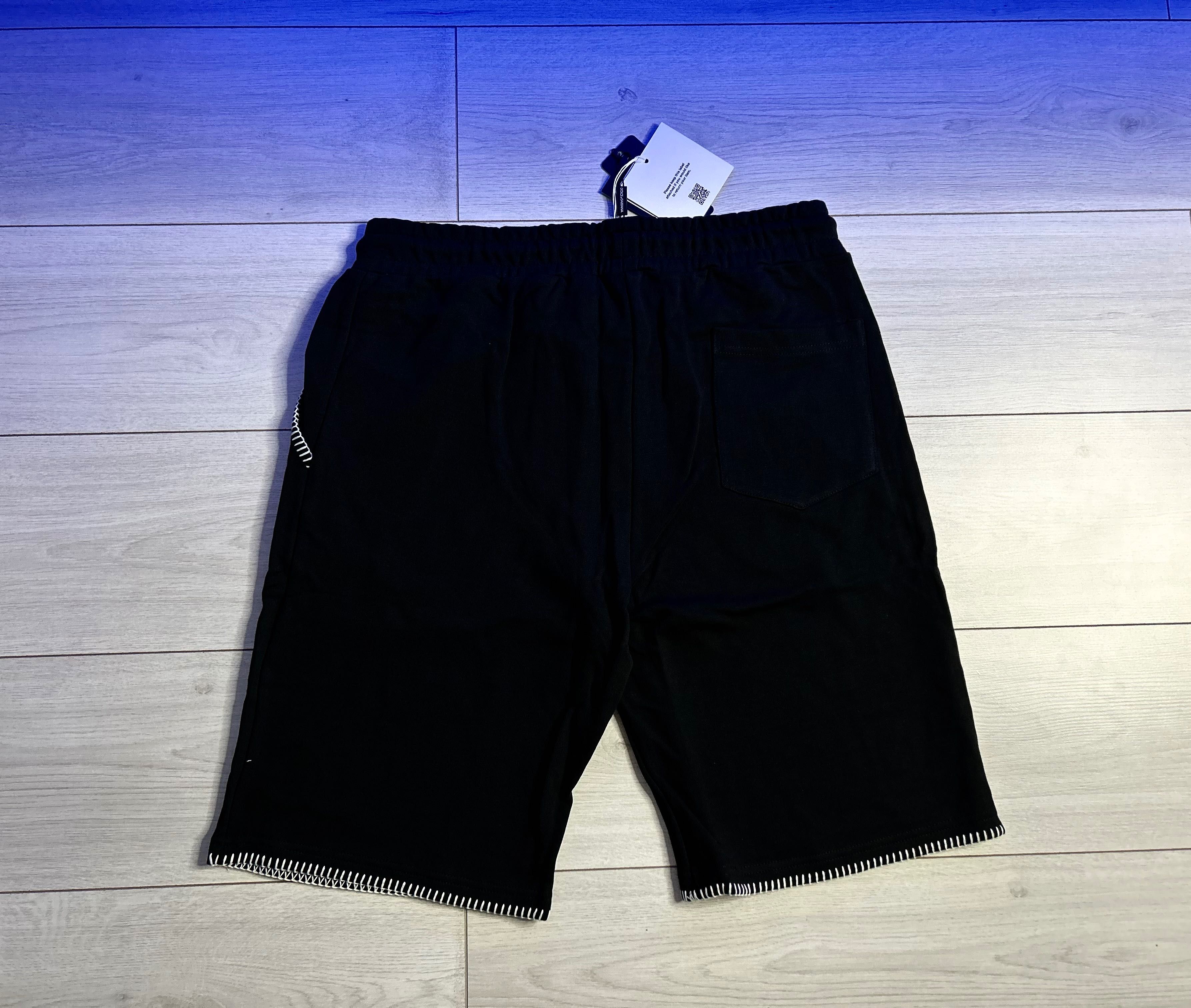 Pantaloni scurți dolce Gabbana black new collection 2024