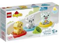 НОВИ! LEGO® DUPLO® 10965 Плаващ влак с животни за баня