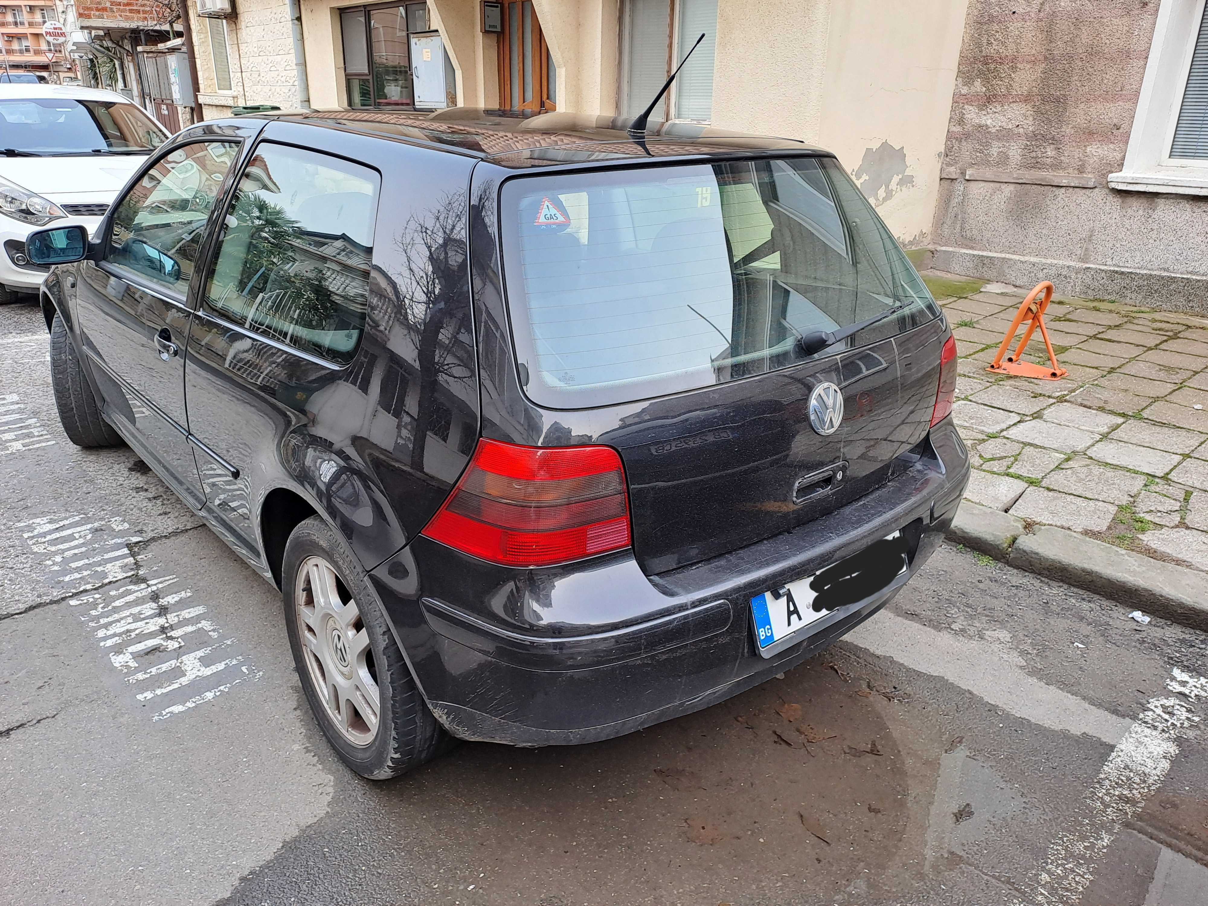 VW Golf 4, 1,6 SR на газ