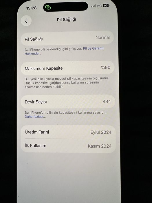 İphone 16pro 128GB