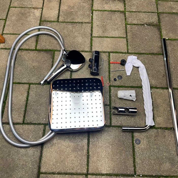 GROHE Vitalio 250  – set duș resigilat, crom, 2 tipuri de jet