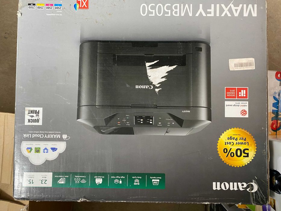 Multifunctional Inkjet color Canon Maxify MB5050, A4, Wireless