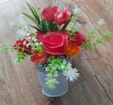 Flori din hartie creponata floristica