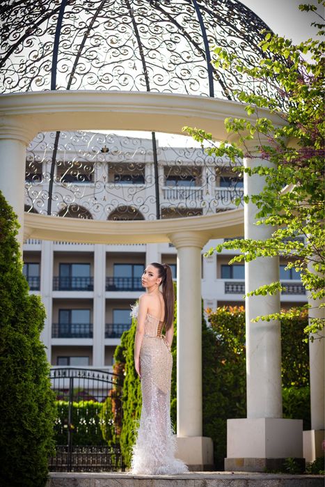 Абитуриентска рокля  от колекция на Hrisima Fashion.