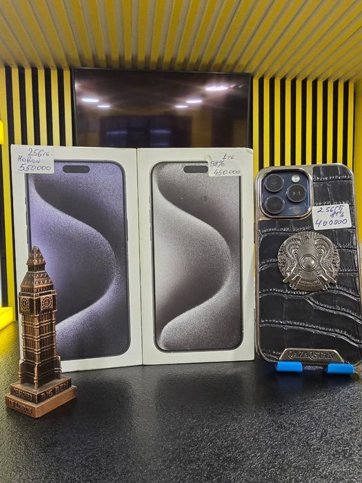 Iphone 15 pro max, 256гб,Kaspi0-0-24