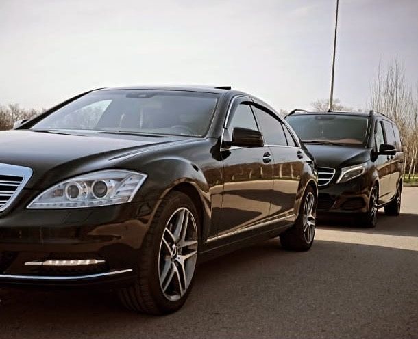 Аренда авто Mercedes-Benz V-class и S-class с опытным водителем!