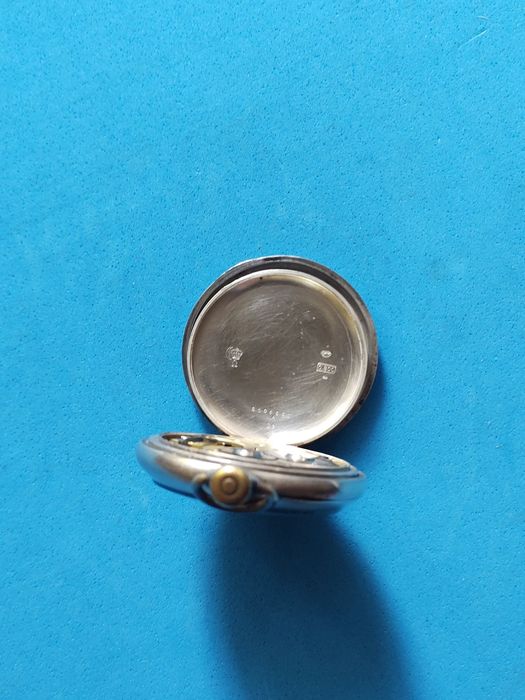 Сребърен джобен часовник  OMEGA