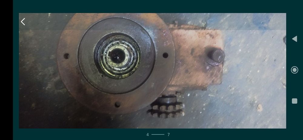 Reductor troliu melcat