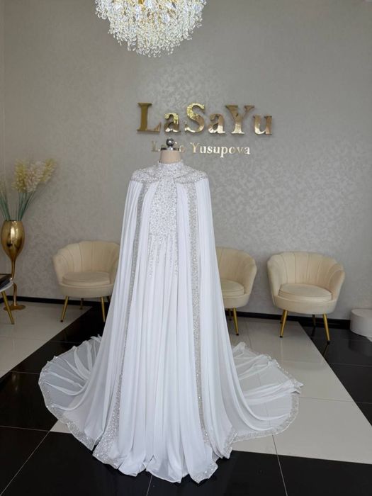 “свадебное платье для девушек в хиджабе