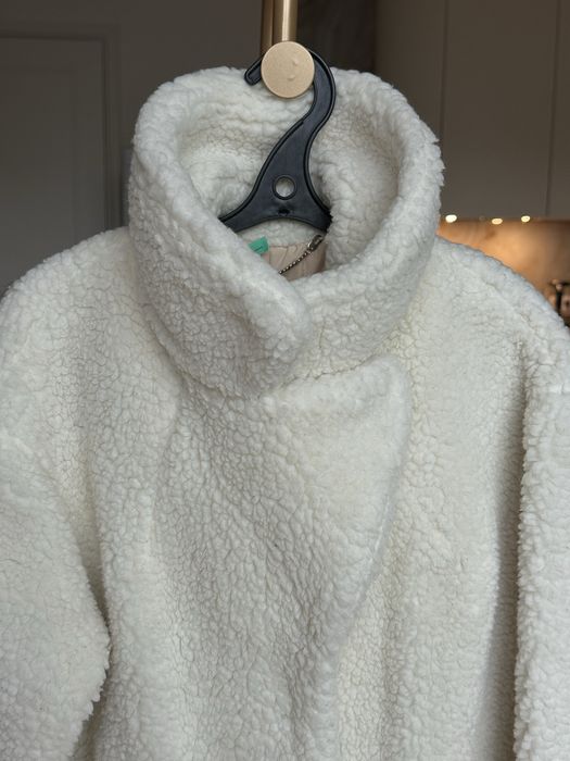 Шуба из стриженной овчины