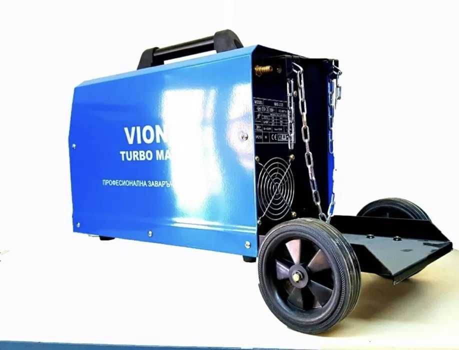 VION TURBO MAX-220A CO2 апарат (телоподаващ) 1г. ГАРАНЦИЯ