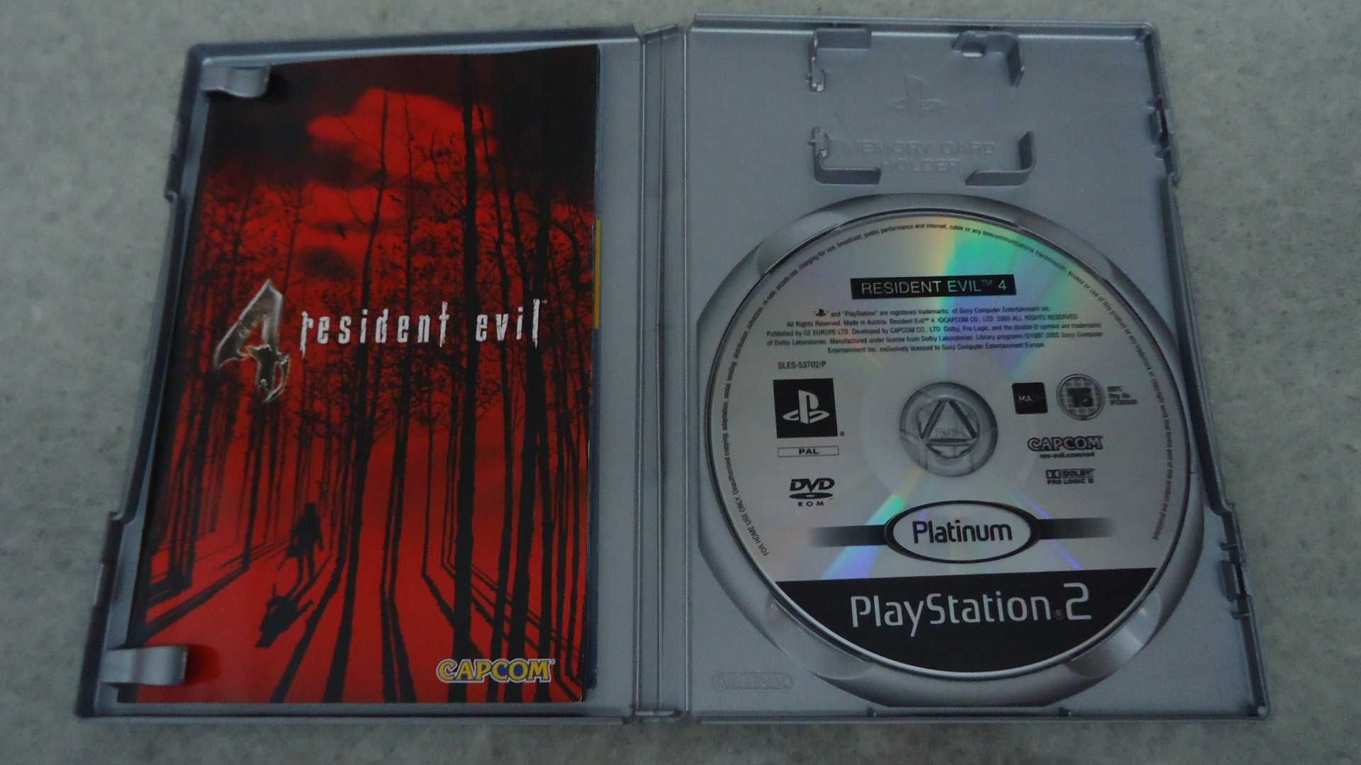Resident Evil 4 Platinum Edition PAL PS2