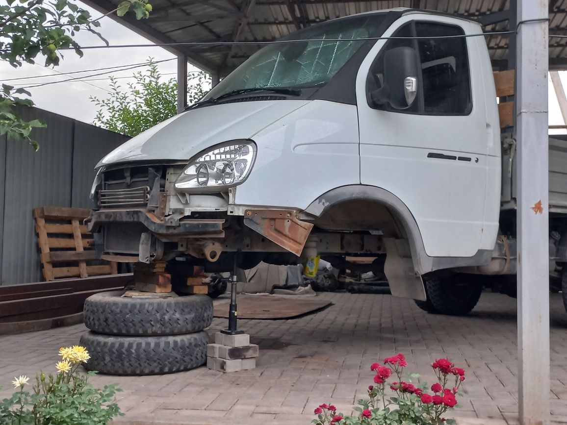 Продам передний мост, раздатка на газель