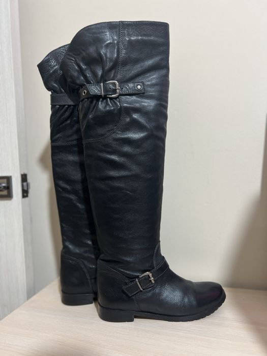 Сапоги натуральная кожа