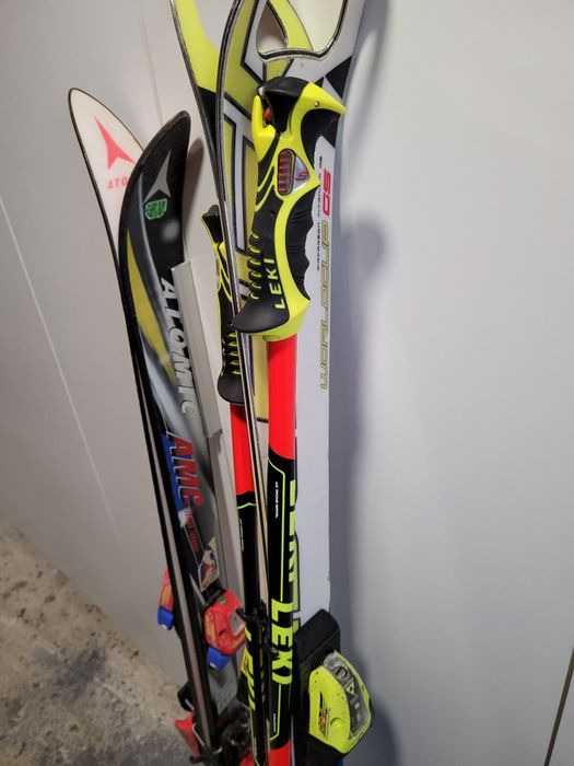 Schiuri Fisher Ricardo Titanium GS,139cm +Atomic Junior,129 cm