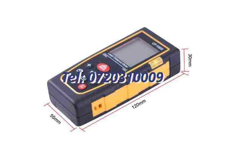 Telemetru Laser Profesional 40 M Precizie  2mm Protectie Ip54 p