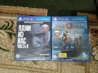 Продаю the last of us part 2 и god of war 2018 для ps5 и ps4