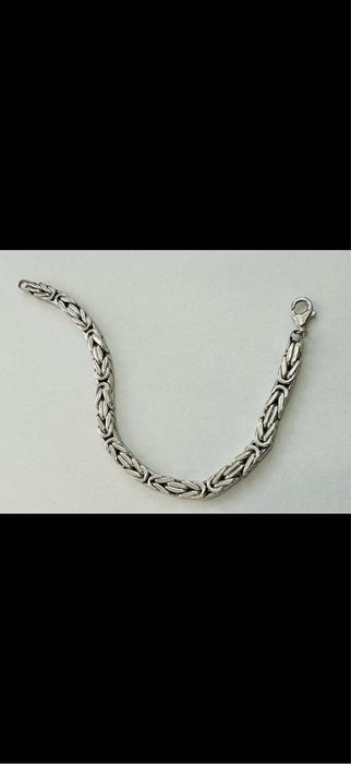 Bratara aur alb 18 karate Noua model bizantin