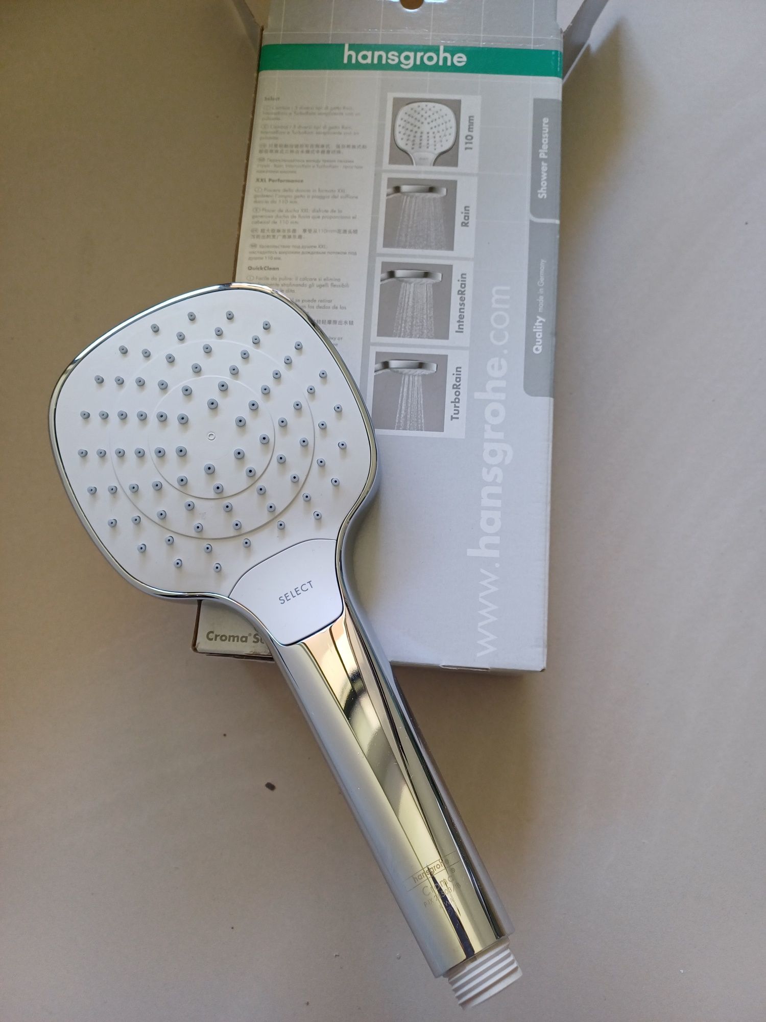 Душ система за вграждане Hansgrohe