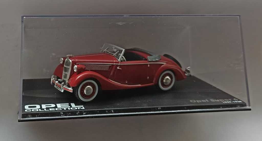 Macheta Opel Super 6 rosu 1937-1938 - IXO/Altaya 1/43