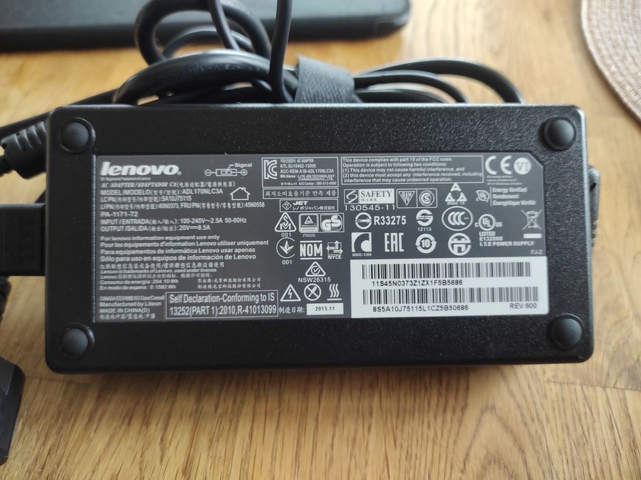 Зарядно устройство/ адаптер за Леново / Lenovo 170W