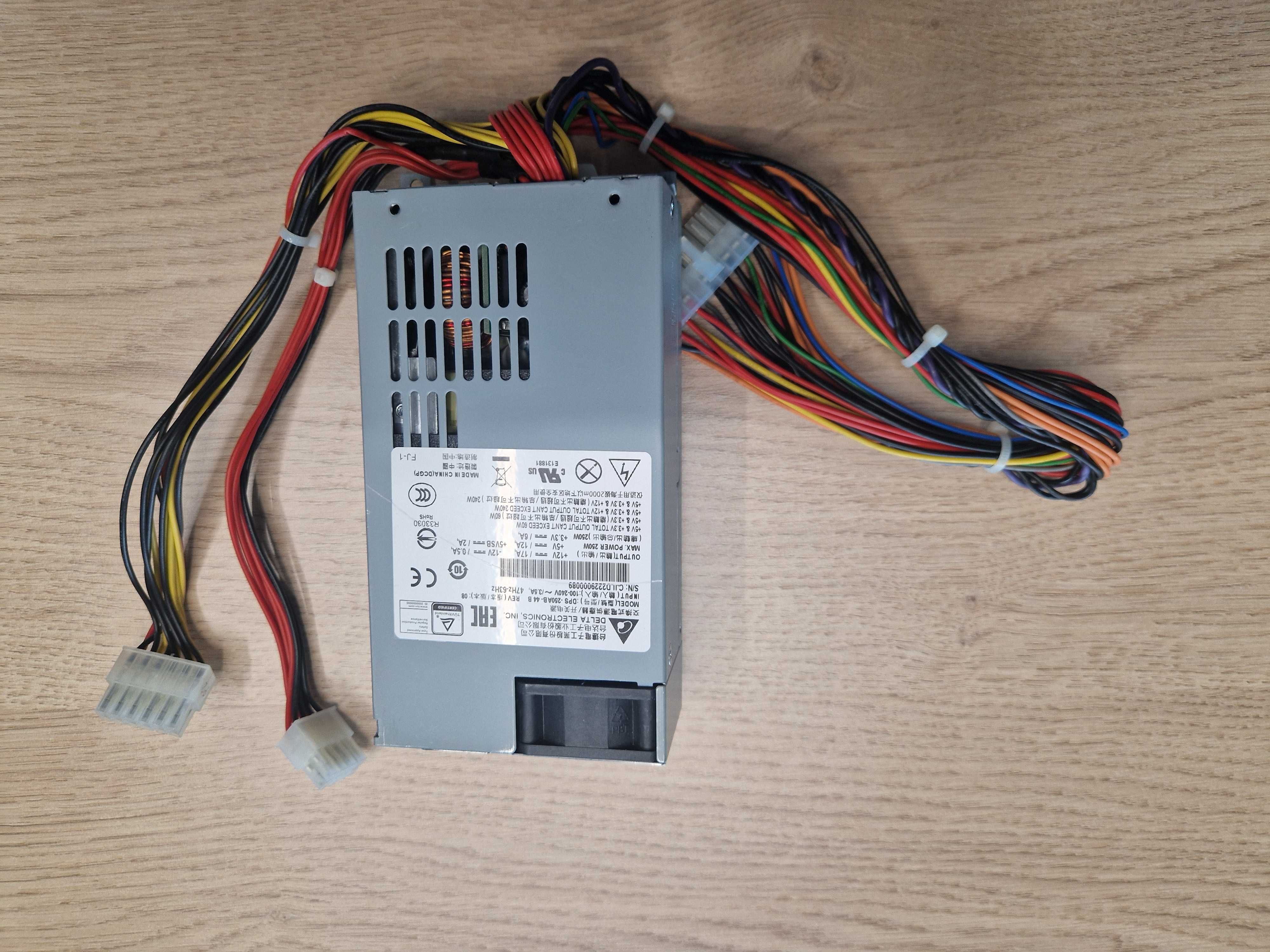 Synology PSU 250W_3 захранващ блок 250 W 24-pin ATX сив