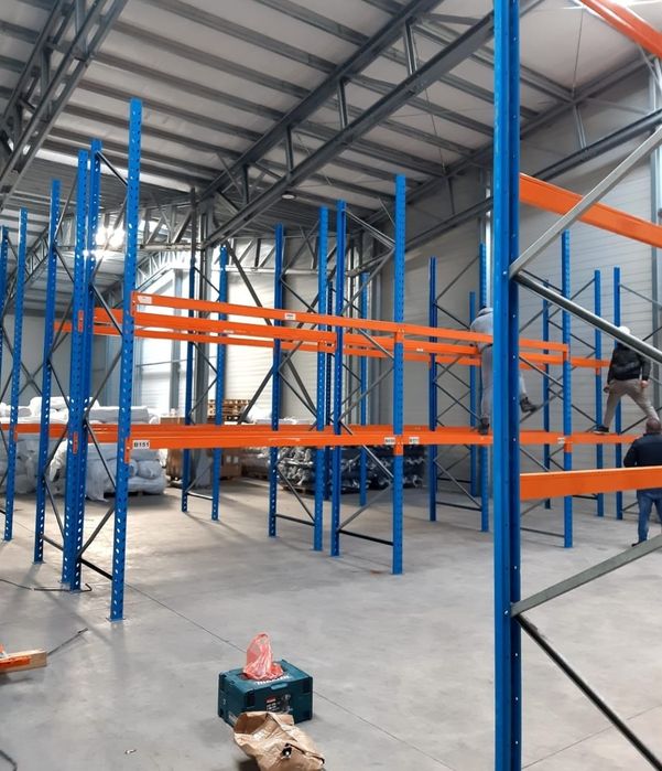 Rafturi metalice depozitare paleti industriale 479