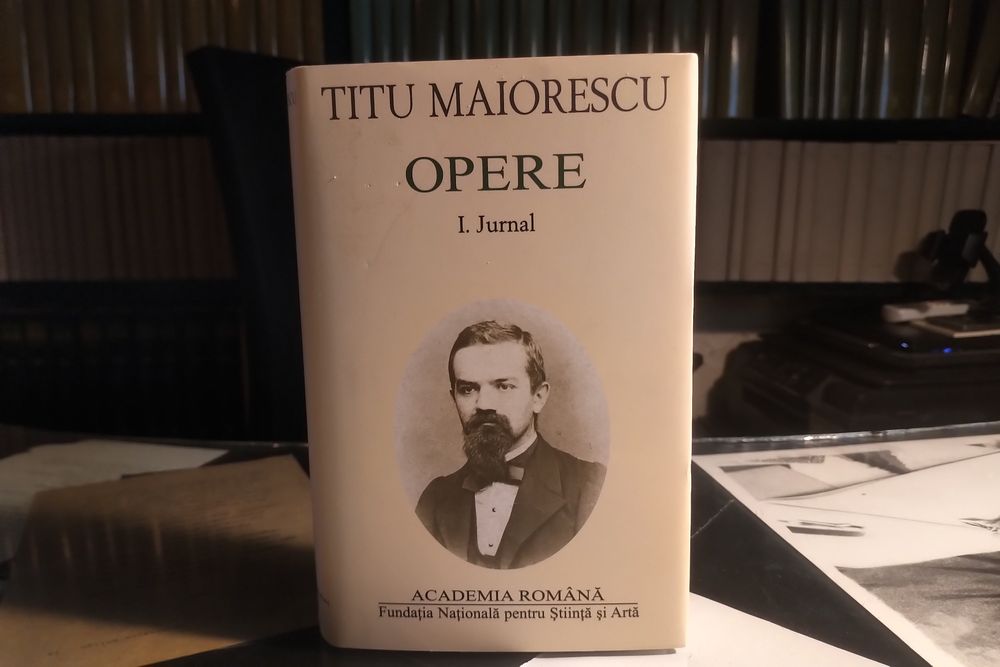 T. Maiorescu jurnal I -opere fundamentale