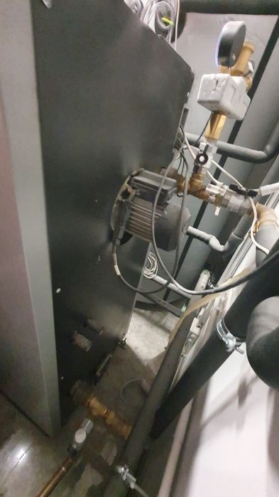 Centrala pe peleti + lemne modulara 7- 25kw cu boiler