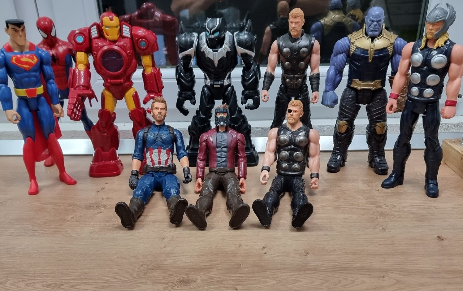 Figurine Marvel Thor, Black Panther, DC Superman, Spiderman etc