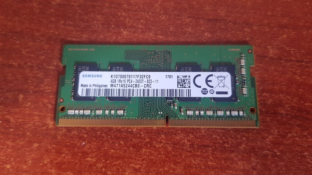 Plăcuță Ram 4Gb Samsung