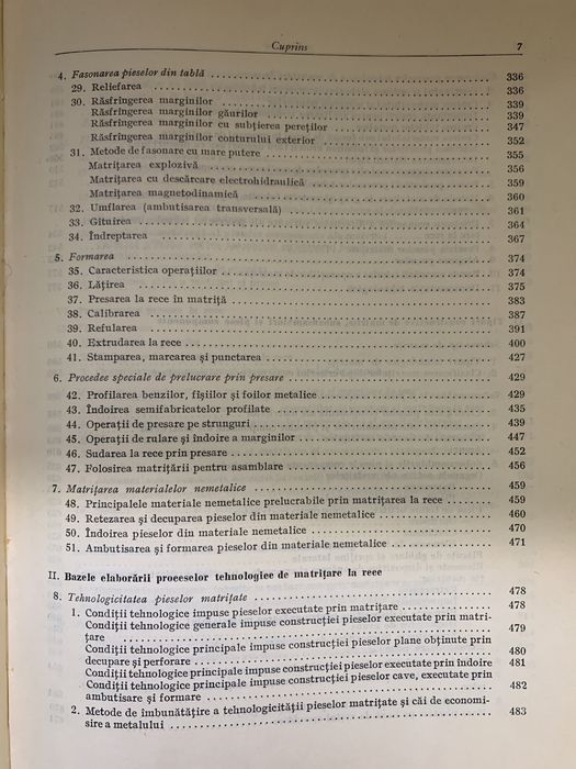 Cartea “Ștanțarea și matrițarea la rece” de V. P. Romanovski