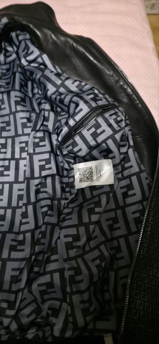 FENDI- Мъжко Кожено Яке.