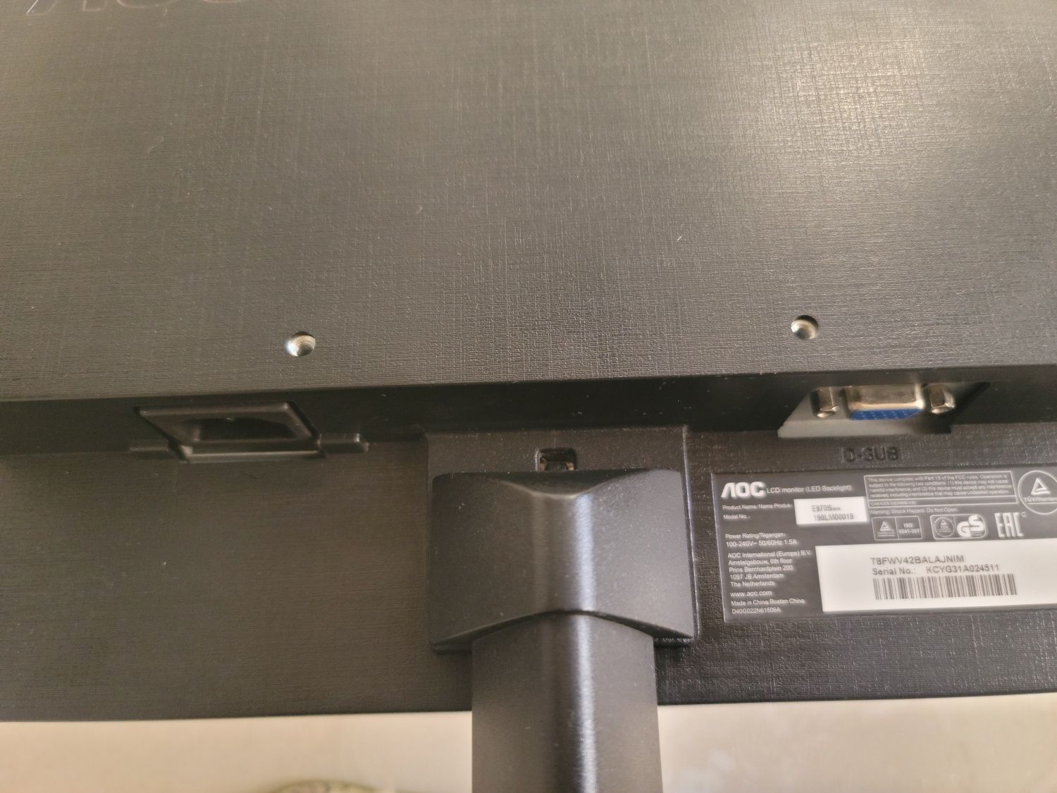 Срочно Игровой Монитор AOC E970Swn