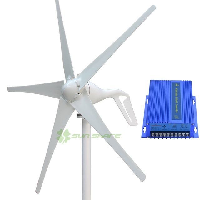 Нов ветрогенератор 400w - 600w 12v турбина перка вятърен генератор